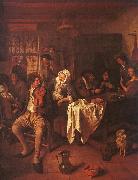 Jan Steen Inn with Violinist Card Players Germany oil painting artist